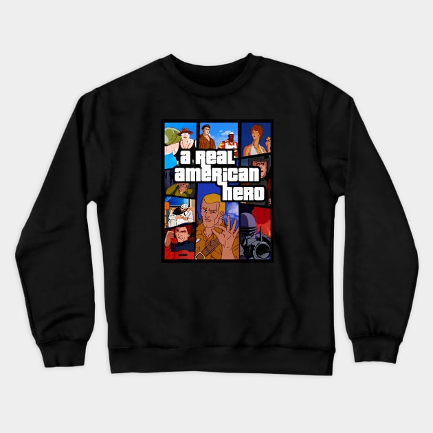 GTA Joe Crewneck Sweatshirt by BigOrangeShirtShop